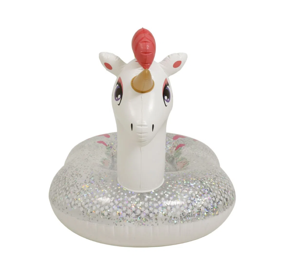 Boia Inflável Unicórnio com Glitter W11331 Bel - 4