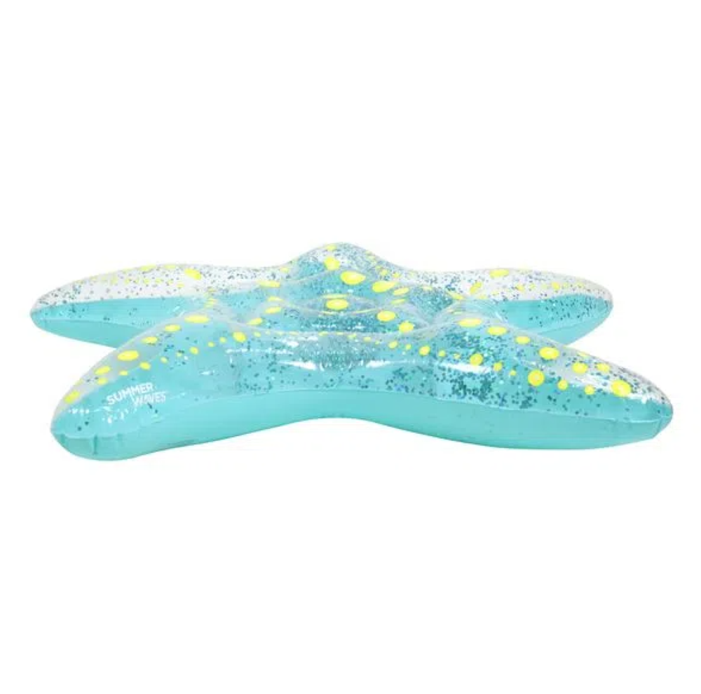 Boia Inflável Estrela do Mar com Glitter Piscina Água Mar Praia W11603 Bel - 3