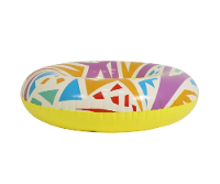 Boia Inflável Circular Piscina Água Mar Praia Geometric W11414 Bel - 3
