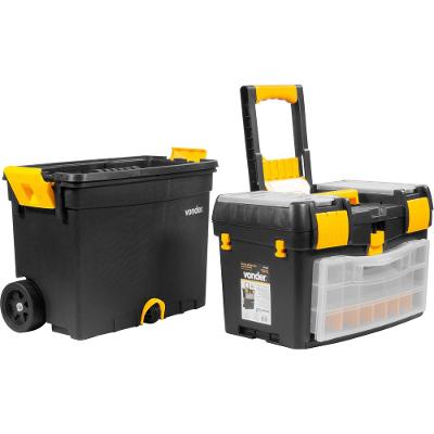 Caixa Organizadora Com Rodas Crv 0400 10/15kgf Profissional Vonder