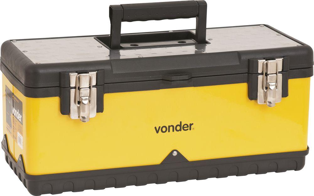 Caixa Metálica Ferramentas Baú 505x245x225mm Bandej Vonder - 1