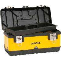 Caixa Metálica Ferramentas Baú 380x160x180mm Bandej Vonder - 1