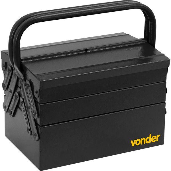 Caixa metálica ferramentas Sanf. 300X190X200mm 5 gav Vonder - 1