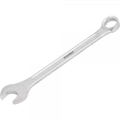 Chave combinada 17mm cromo vanádio cromada cartela - Vonder