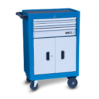 Carro para ferramentas com 1 Bandeja 3 Gavetas e 2 Portas CMB614 CMB - 2