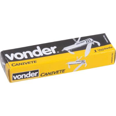 Canivete Multifunção 145 mm Inox Vonder