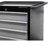 Carro para Ferramentas Profissional 6 Gavetas Dark Presto - 2