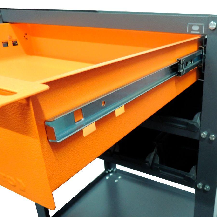 Carro para Ferramentas com Gavetas Plásticas 120kg Presto - 4