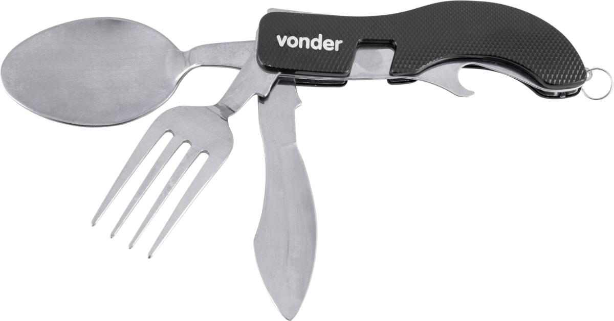 Canivete Multiuso Talheres 4Em1 Vonder - 2