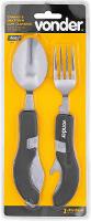 Canivete Multiuso Talheres 4Em1 Vonder - 4
