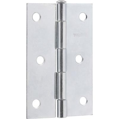 Dobradiça para porta 4" aço carbono cromado Vonder