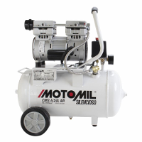 Compressor Silencioso 120Psi 127V Branco Cms-5/24B Motomil - 3
