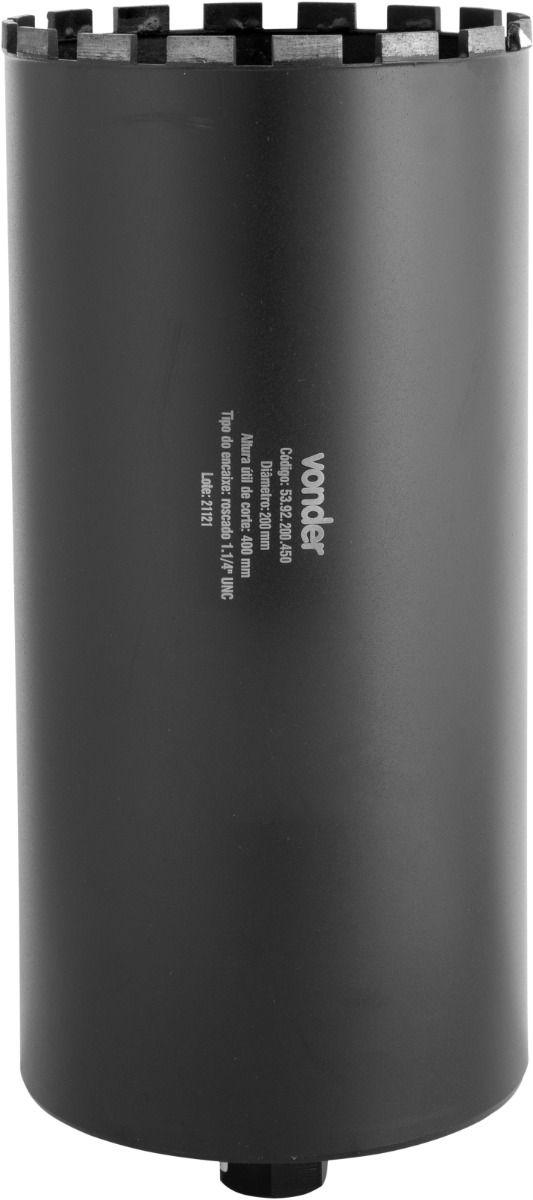 Coroa Diamantada 200mm X 450mm Vonder - 1