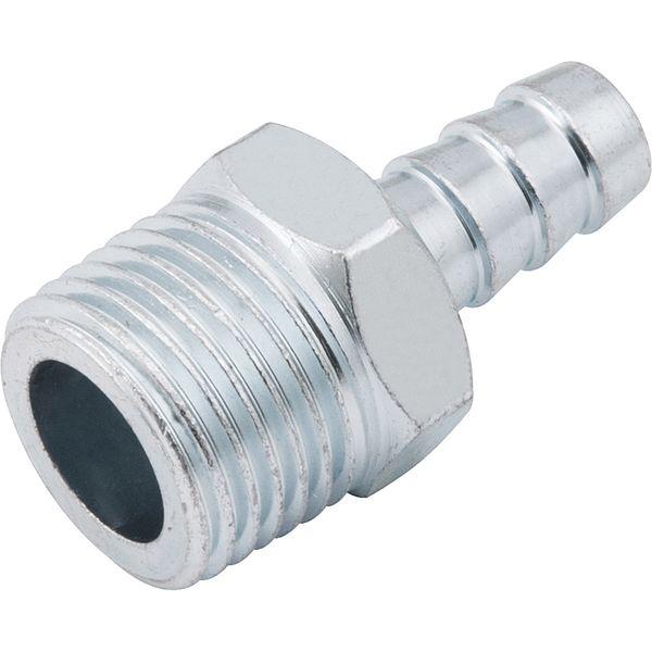 Espigão Fixo Macho Para Mangueira 3/8  Rosca 1/2  Npt Latão Vonder - 1