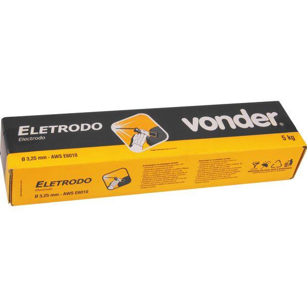 Eletrodo 60.10 3,25mm Caixa com 5,0 kg Vonder - 3