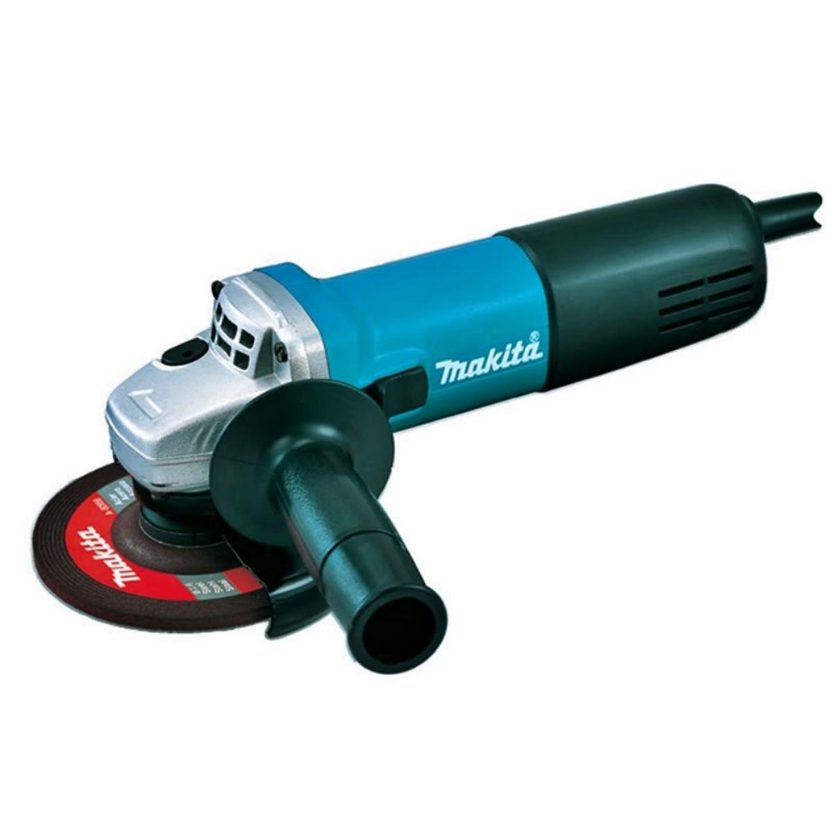 Esmerilhadeira Angular 115mm 4-1/2'' 840W Metal 11000 RPM Gatilho Deslizante 9557HNG 220V Makita - 1