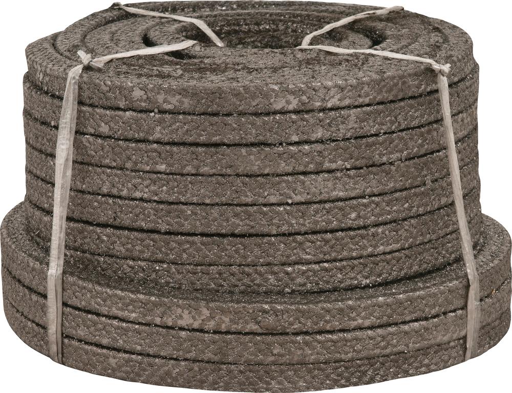 Gaxeta quadrada grafitada 1/2" 22m 4,9kg p/ vedação Vonder - 1