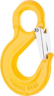 Gancho olhal fixo 8,0t c/ trava uso industrial Vonder Plus