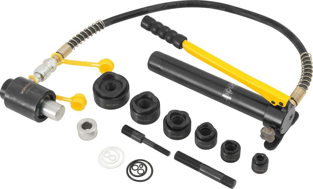 Furador de chapas hidráulico 22,5mm à 61,5mm fcv035 Vonder - 1
