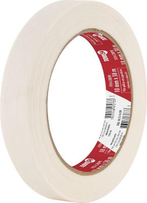 Fita crepe 18mm x 50m branca papel crepado - Nove54