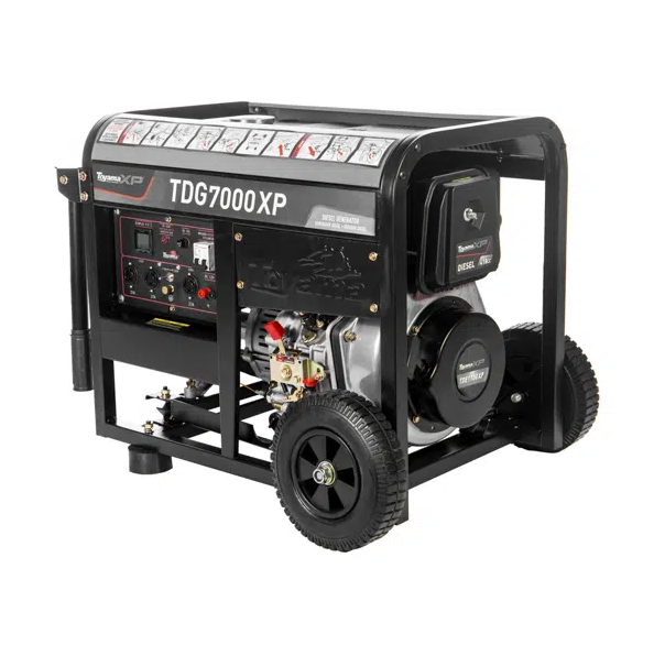 Gerador Diesel Toyama Refrigerado à Ar 6000W Bivolt 115/230V P.Manual Alternador Cobre TDG7000XP - 7