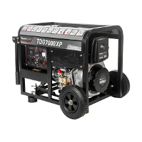 Gerador Diesel Toyama Refrigerado à Ar 6000W Bivolt 115/230V P.Manual Alternador Cobre TDG7000XP - 7