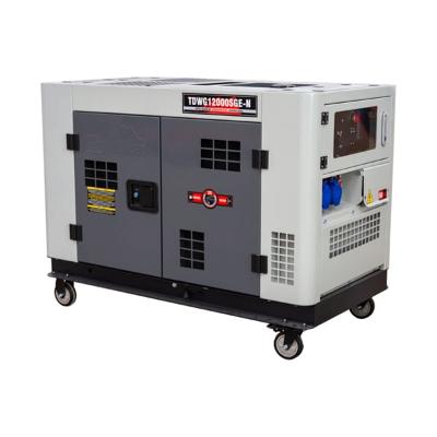 Gerador Diesel Toyama Mono 10KW Biv Cabinado 3600rpm