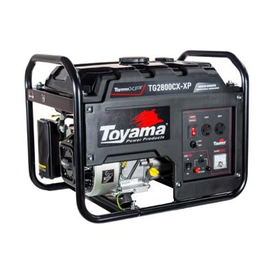 Gerador Gasolina Toyama 2.7kVA 196cc Bivolt 15L TG2800CX-XP AVR Carregador 12V