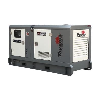 Gerador Diesel Cabinado 25 kVA 220V Toyama TDMG25SE3D-ATS Motor 41.6 HP Refrigerado a Água