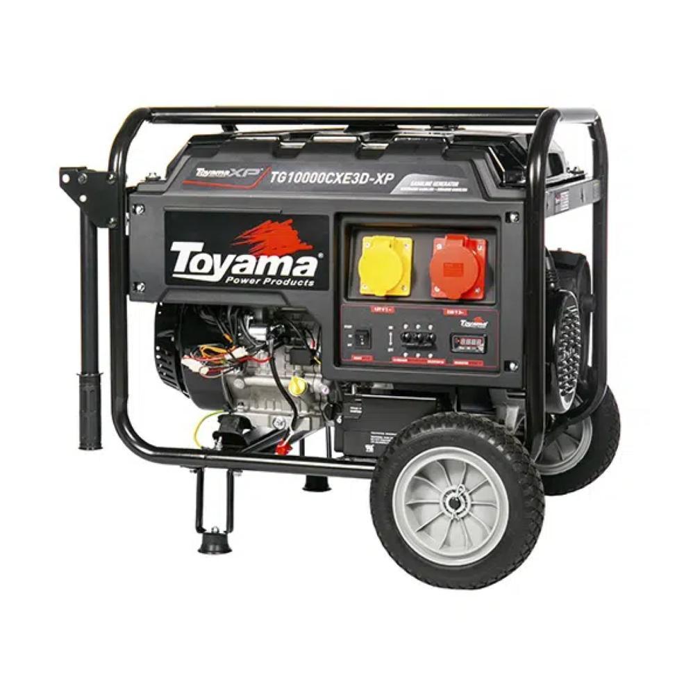 Gerador Gasolina TG10000CX3ED 10KVA com AVR Trif 220V Toyama - 1