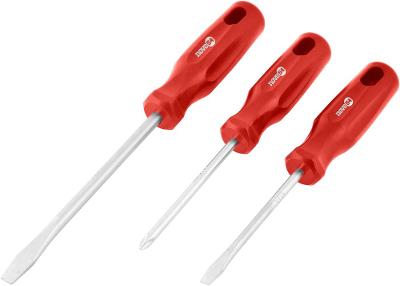 Jogo chave fenda e philips aço carbono com 3 peças - Nove54