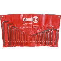 Jogo Chave Hexagonal Allen Combinado 1,5-10,0mm 1/16-3/8  Ti - 2