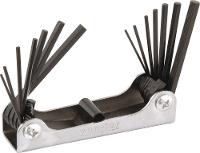 Jogo Chave Allen Combinado 1,5-6,0mm 1/16-1/4 Can Vonder - 1