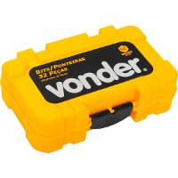 Jogo Bits/ponteiras Crv 32 Peças Enc 1/4 Vonder - 2