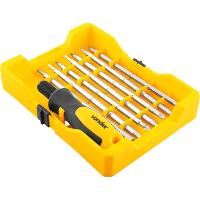 Jogo Bits/Ponteira Crv com 8 peças Enc 1/4 Longo Vonder - 2