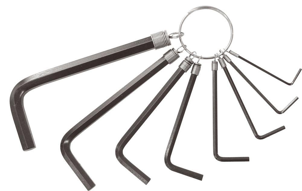 Jogo Chave Hexagonal Allen 1,5-8,0mm Tipo L Curta Vonder - 1