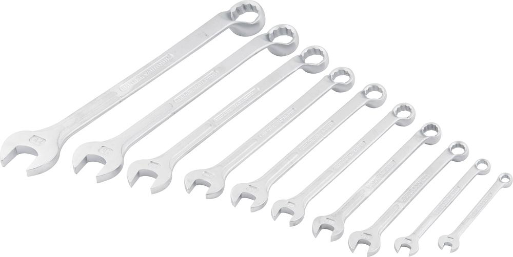 Jogo Chave Combinada 6-22mm Cromo Fosco 10 pçs Vonder - 2
