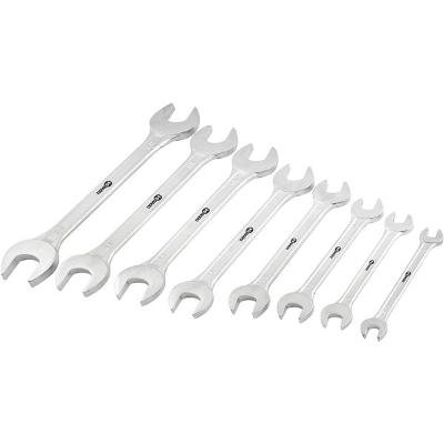 Jogo chave fixa 6-22mm aço carbono c/ 8 pç suporte plástico