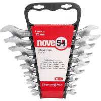 Jogo chave fixa 6-22mm aço carbono c/ 8 pç suporte plástico - 2