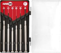 Jogo chave fenda e philips precisão aço carb c/ 6 pç - 1