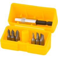 Jogo bits ponteiras 1/4" com 7 peças cromo vanádio - Vonder - 2