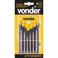 Jogo chave fenda philips precisão relojoeiro 6 pç Vonder - 2