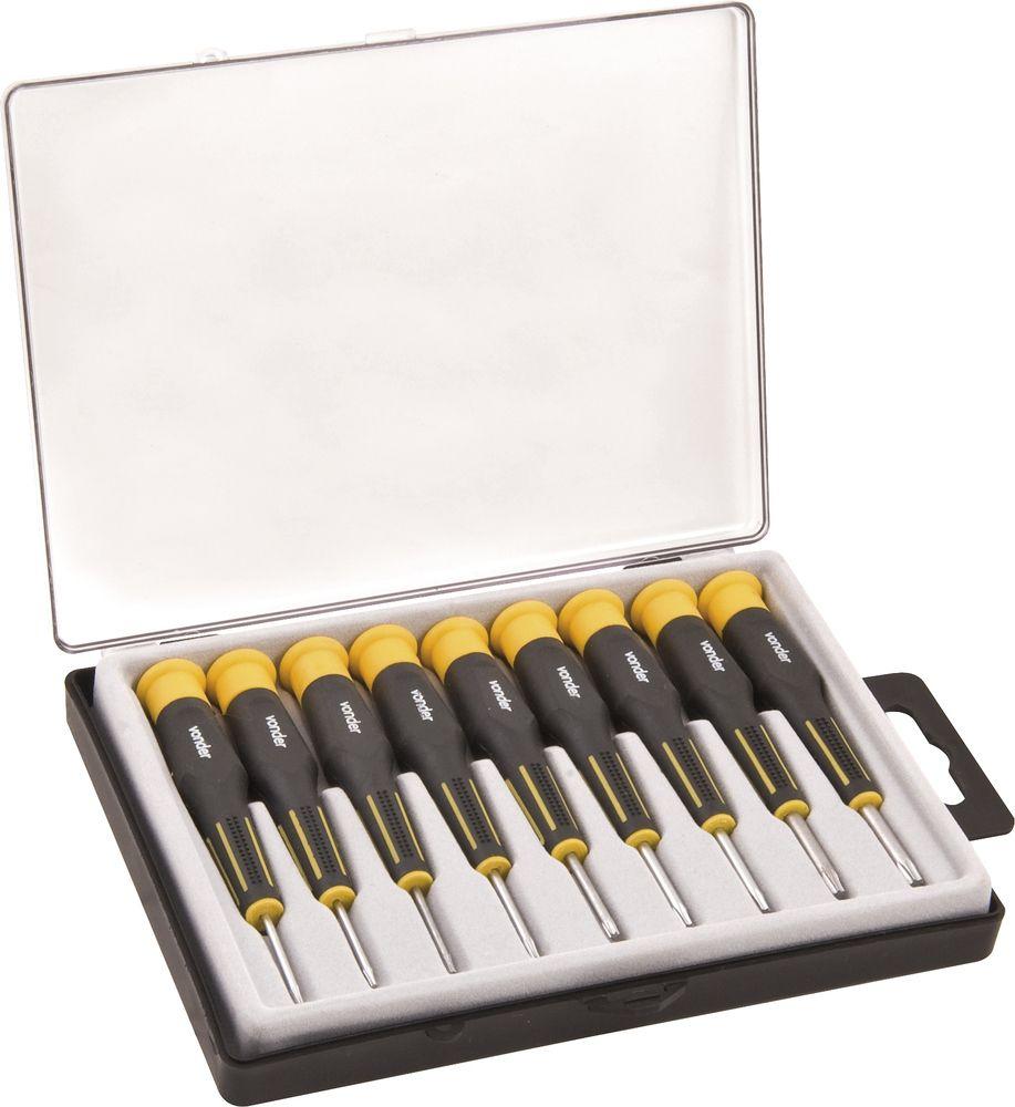 Jogo chave torx precisão t04-t20 aço carbono c/ 9 pç Vonder - 1