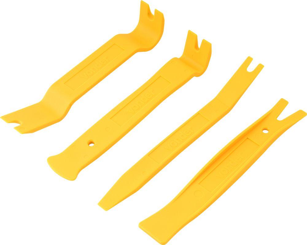 Jogo espátula de nylon multiuso com 4 peças Vonder - 1