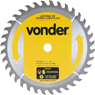 Lamina Serra Circular Vídea 185x20x2,6mm 36 Dentes 7200 Rpm 