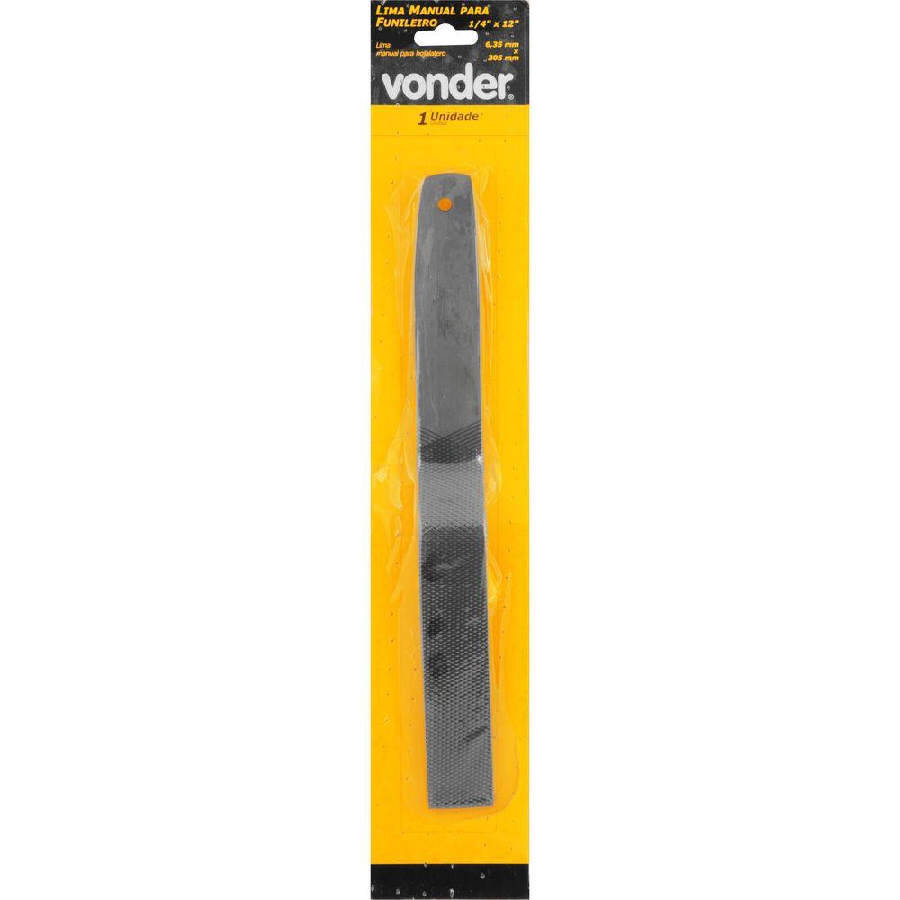 Lima Manual para Funileiro 1/4'' X 12'' Vonder - 2