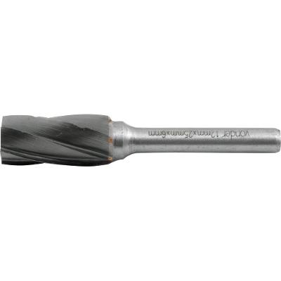 Lima Rotativa Cilíndrica p/ Alumínio 12x25 c/ Haste 6 Vonder