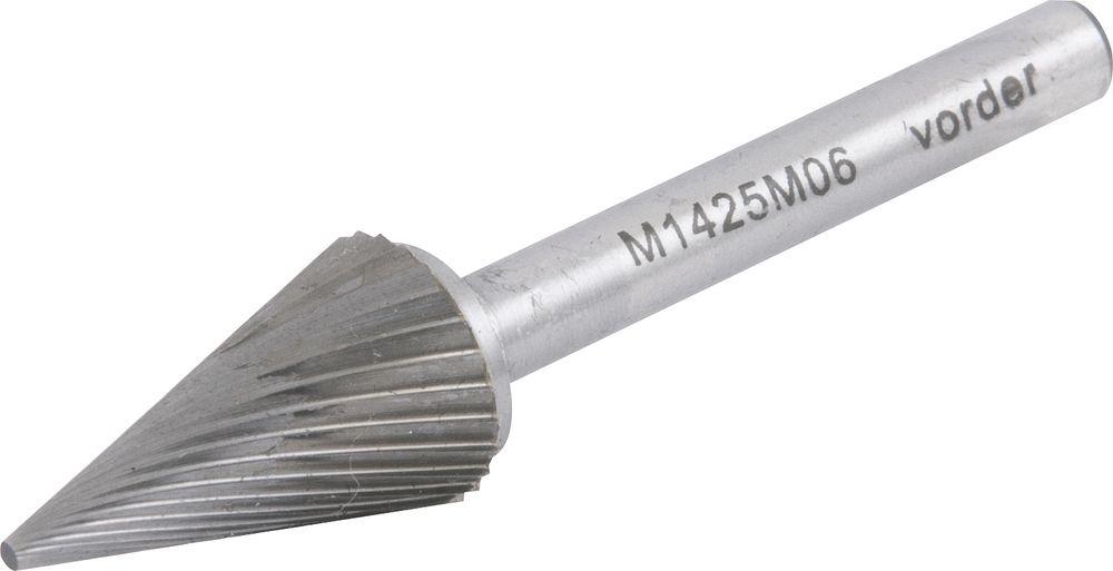 Lima Rotativa Cônica 16mmX25mm com Haste 6mm Vonder - 1