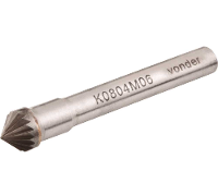 Lima Rotativa Cônica 90° 6 mm x 3 mm com Haste 6 mm Vonder - 1