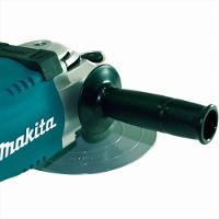 Lixadeira Angular Eletrônica 180mm 2200W 6600 RPM com Chave Punho Disco Plástico SA7021 220V Makita - 5